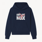 Airplane Mode Graphic Tee, Travel Lover Shirt, Casual Wear, Unique Gift for Travelers, Plane Design, Fun Travel Apparel - Hoodie 1758254662197.jpg