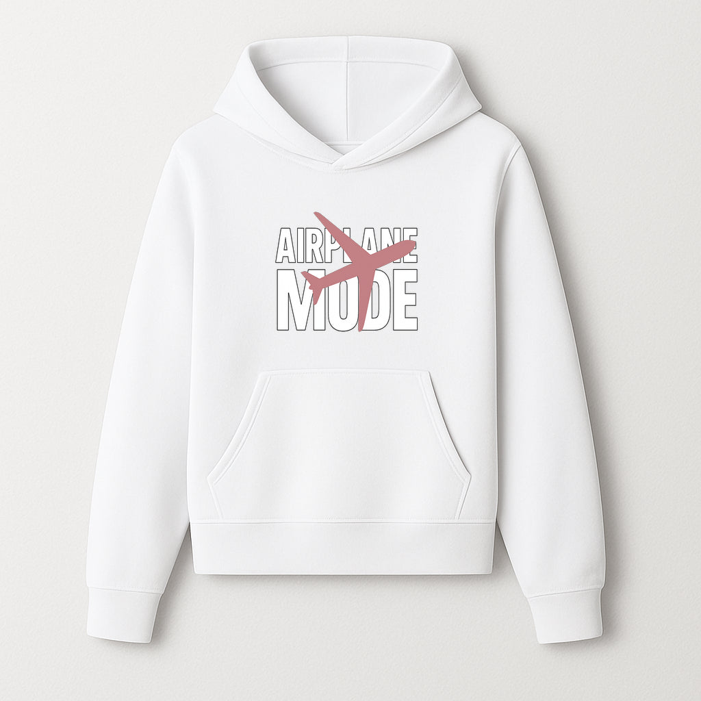 Airplane Mode Graphic Tee, Travel Lover Shirt, Casual Wear, Unique Gift for Travelers, Plane Design, Fun Travel Apparel - Hoodie 1758254662662.jpg