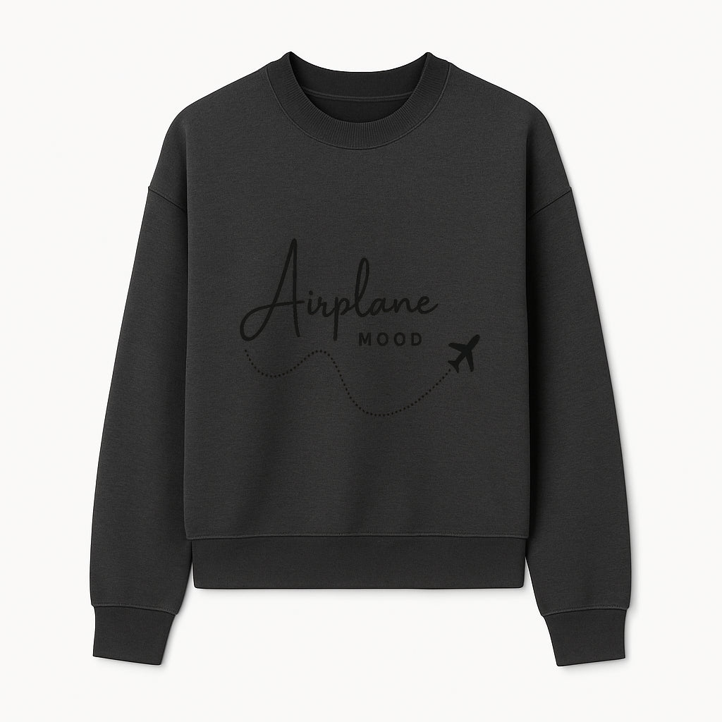 Airplane Mood Wall Art | Travel Decor | Aviation Inspired Home Decoration | Plane Design | Adventure Aesthetic Prints - Sweatshirt 1758254664554.jpg