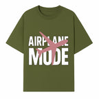 Airplane Mode Graphic Tee, Travel Lover Shirt, Casual Wear, Unique Gift for Travelers, Plane Design, Fun Travel Apparel - T-shirt 1758254664646.jpg