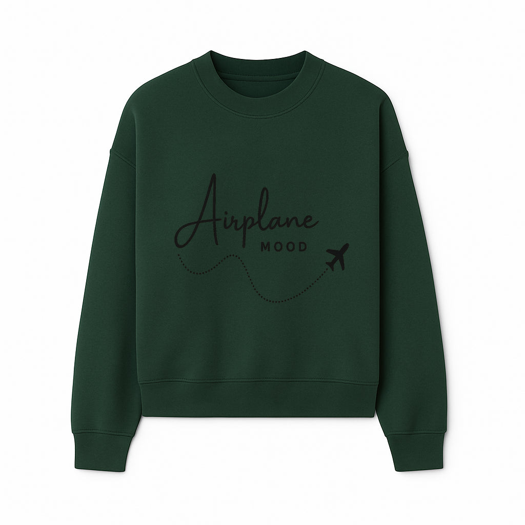 Airplane Mood Wall Art | Travel Decor | Aviation Inspired Home Decoration | Plane Design | Adventure Aesthetic Prints - Sweatshirt 1758254664709.jpg