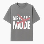 Airplane Mode Graphic Tee, Travel Lover Shirt, Casual Wear, Unique Gift for Travelers, Plane Design, Fun Travel Apparel - T-shirt 1758254664808.jpg
