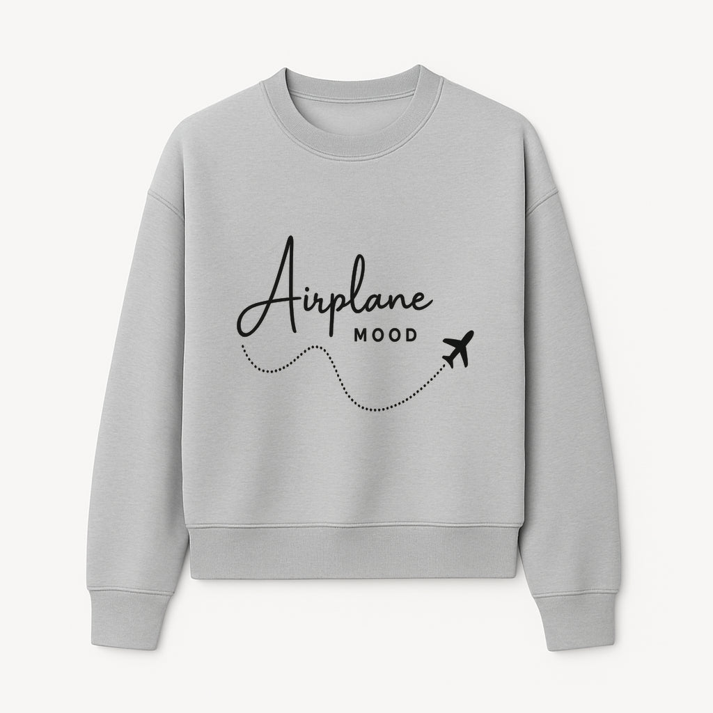 Airplane Mood Wall Art | Travel Decor | Aviation Inspired Home Decoration | Plane Design | Adventure Aesthetic Prints - Sweatshirt 1758254664923.jpg