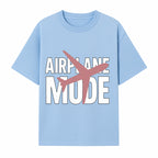 Airplane Mode Graphic Tee, Travel Lover Shirt, Casual Wear, Unique Gift for Travelers, Plane Design, Fun Travel Apparel - T-shirt 1758254664991.jpg