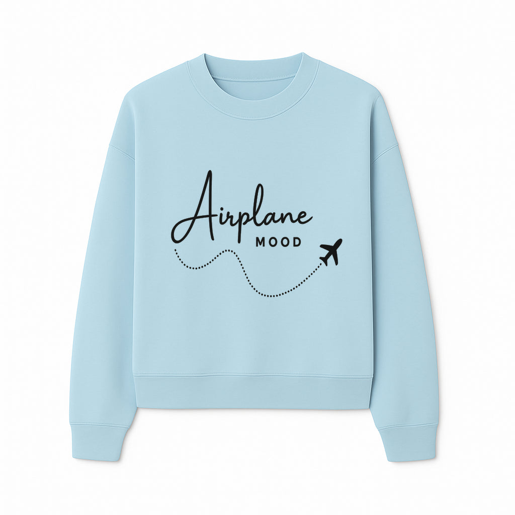 Airplane Mood Wall Art | Travel Decor | Aviation Inspired Home Decoration | Plane Design | Adventure Aesthetic Prints - Sweatshirt 1758254665078.jpg