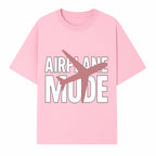 Airplane Mode Graphic Tee, Travel Lover Shirt, Casual Wear, Unique Gift for Travelers, Plane Design, Fun Travel Apparel - T-shirt 1758254665148.jpg