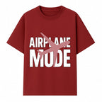 Airplane Mode Graphic Tee, Travel Lover Shirt, Casual Wear, Unique Gift for Travelers, Plane Design, Fun Travel Apparel - T-shirt 1758254665280.jpg
