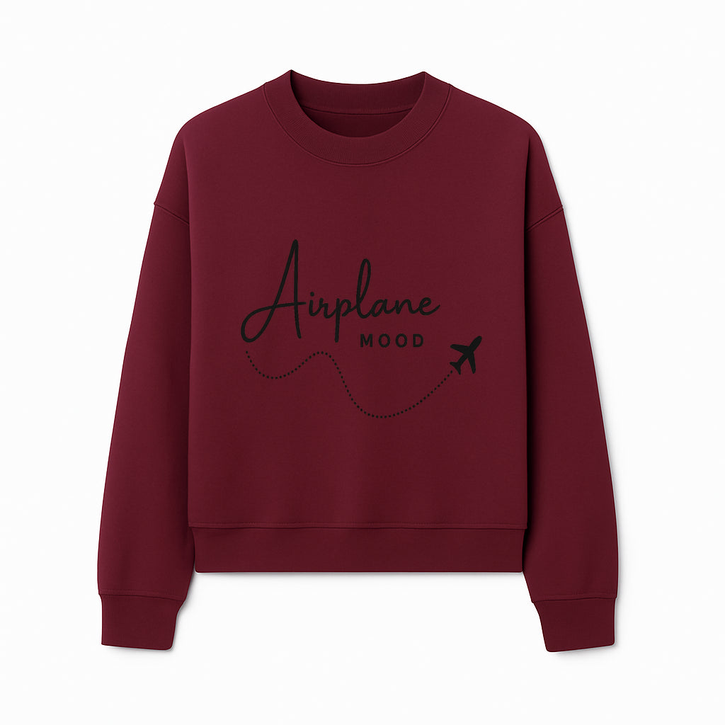 Airplane Mood Wall Art | Travel Decor | Aviation Inspired Home Decoration | Plane Design | Adventure Aesthetic Prints - Sweatshirt 1758254665414.jpg