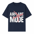 Airplane Mode Graphic Tee, Travel Lover Shirt, Casual Wear, Unique Gift for Travelers, Plane Design, Fun Travel Apparel - T-shirt 1758254665425.jpg