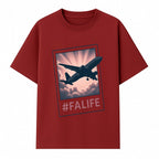 Adventure Awaits: FALIFE Airplane Art Print for Travel Enthusiasts, Wall Decor, and Aviation Lovers - T-shirt 1758254665469.jpg