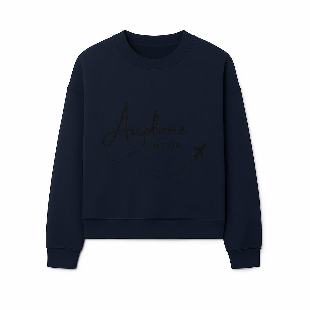Airplane Mood Wall Art | Travel Decor | Aviation Inspired Home Decoration | Plane Design | Adventure Aesthetic Prints - Sweatshirt 1758254665571.jpg