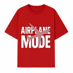 Airplane Mode Graphic Tee, Travel Lover Shirt, Casual Wear, Unique Gift for Travelers, Plane Design, Fun Travel Apparel - T-shirt 1758254665604.jpg