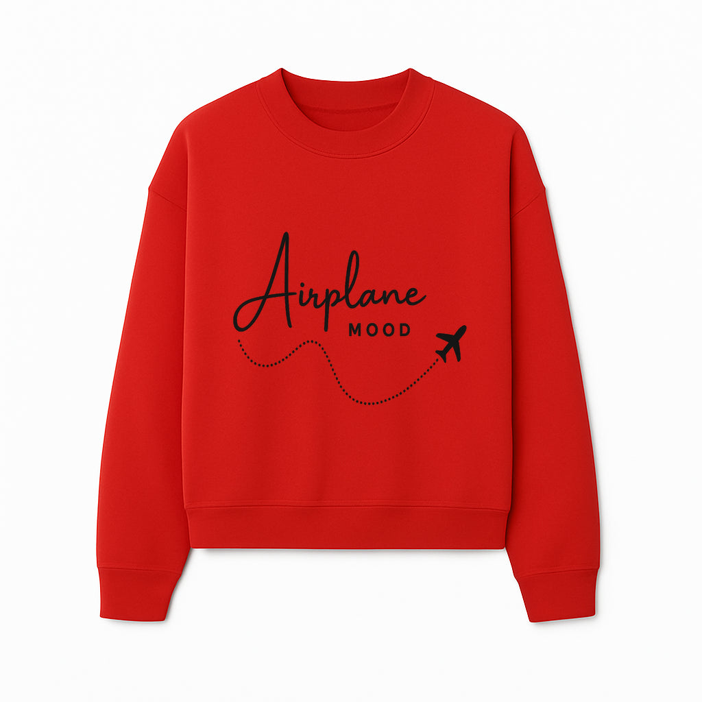 Airplane Mood Wall Art | Travel Decor | Aviation Inspired Home Decoration | Plane Design | Adventure Aesthetic Prints - Sweatshirt 1758254665737.jpg