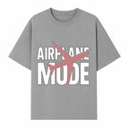 Airplane Mode Graphic Tee, Travel Lover Shirt, Casual Wear, Unique Gift for Travelers, Plane Design, Fun Travel Apparel - T-shirt 1758254665749.jpg