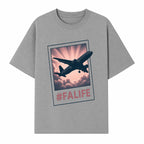 Adventure Awaits: FALIFE Airplane Art Print for Travel Enthusiasts, Wall Decor, and Aviation Lovers - T-shirt 1758254665880.jpg