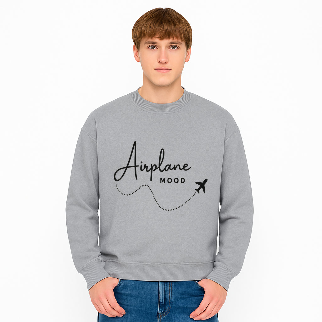 Airplane Mood Wall Art | Travel Decor | Aviation Inspired Home Decoration | Plane Design | Adventure Aesthetic Prints - Sweatshirt 1758254667155.jpg