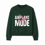 Airplane Mode Graphic Tee, Travel Lover Shirt, Casual Wear, Unique Gift for Travelers, Plane Design, Fun Travel Apparel - Sweatshirt 1758254667860.jpg