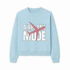 Airplane Mode Graphic Tee, Travel Lover Shirt, Casual Wear, Unique Gift for Travelers, Plane Design, Fun Travel Apparel - Sweatshirt 1758254668201.jpg