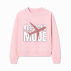 Airplane Mode Graphic Tee, Travel Lover Shirt, Casual Wear, Unique Gift for Travelers, Plane Design, Fun Travel Apparel - Sweatshirt 1758254668367.jpg