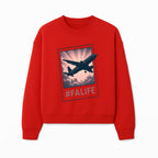 Adventure Awaits: FALIFE Airplane Art Print for Travel Enthusiasts, Wall Decor, and Aviation Lovers - Sweatshirt 1758254668959.jpg