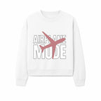 Airplane Mode Graphic Tee, Travel Lover Shirt, Casual Wear, Unique Gift for Travelers, Plane Design, Fun Travel Apparel - Sweatshirt 1758254669209.jpg