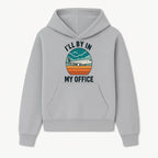 Airplane Graphic Tee - I'll Be In My Office Travel Shirt for Adventure Lovers, Aviation Enthusiasts, Gift Idea for Travelers - Hoodie 1758254670141.jpg