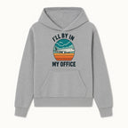 Airplane Graphic Tee - I'll Be In My Office Travel Shirt for Adventure Lovers, Aviation Enthusiasts, Gift Idea for Travelers - Hoodie 1758254670836.jpg