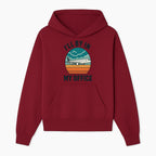Airplane Graphic Tee - I'll Be In My Office Travel Shirt for Adventure Lovers, Aviation Enthusiasts, Gift Idea for Travelers - Hoodie 1758254671290.jpg