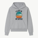 Airplane Graphic Tee - I'll Be In My Office Travel Shirt for Adventure Lovers, Aviation Enthusiasts, Gift Idea for Travelers - Hoodie 1758254671737.jpg