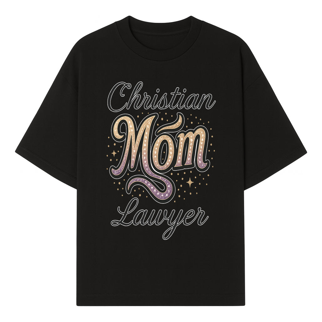 Christian Mom Lawyer Graphic Tee - Unique Design for Attorneys and Mothers - Perfect Gift for Legal Professionals - T-shirt 1758263709014.jpg