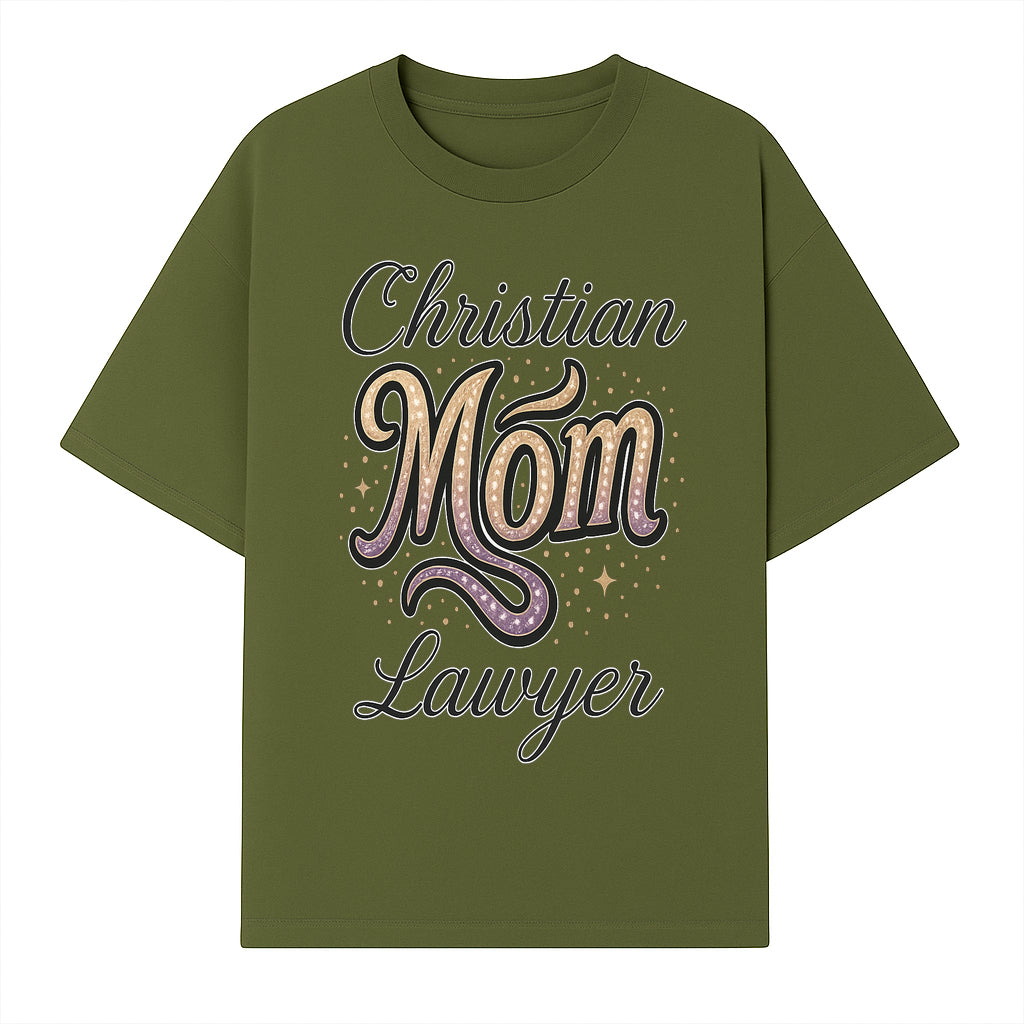 Christian Mom Lawyer Graphic Tee - Unique Design for Attorneys and Mothers - Perfect Gift for Legal Professionals - T-shirt 1758263709307.jpg