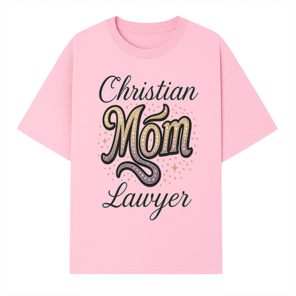 Christian Mom Lawyer Graphic Tee - Unique Design for Attorneys and Mothers - Perfect Gift for Legal Professionals - T-shirt 1758263709866.jpg