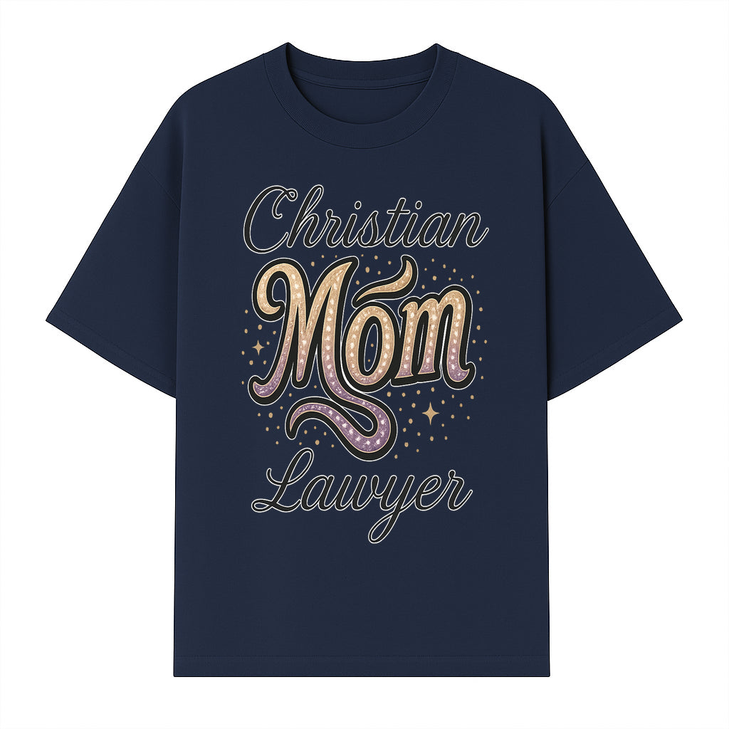Christian Mom Lawyer Graphic Tee - Unique Design for Attorneys and Mothers - Perfect Gift for Legal Professionals - T-shirt 1758263710184.jpg