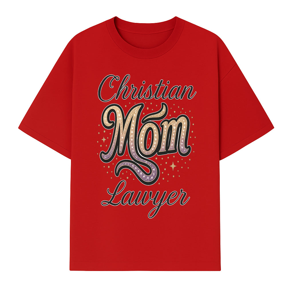 Christian Mom Lawyer Graphic Tee - Unique Design for Attorneys and Mothers - Perfect Gift for Legal Professionals - T-shirt 1758263710332.jpg