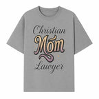 Christian Mom Lawyer Graphic Tee - Unique Design for Attorneys and Mothers - Perfect Gift for Legal Professionals - T-shirt 1758263710501.jpg
