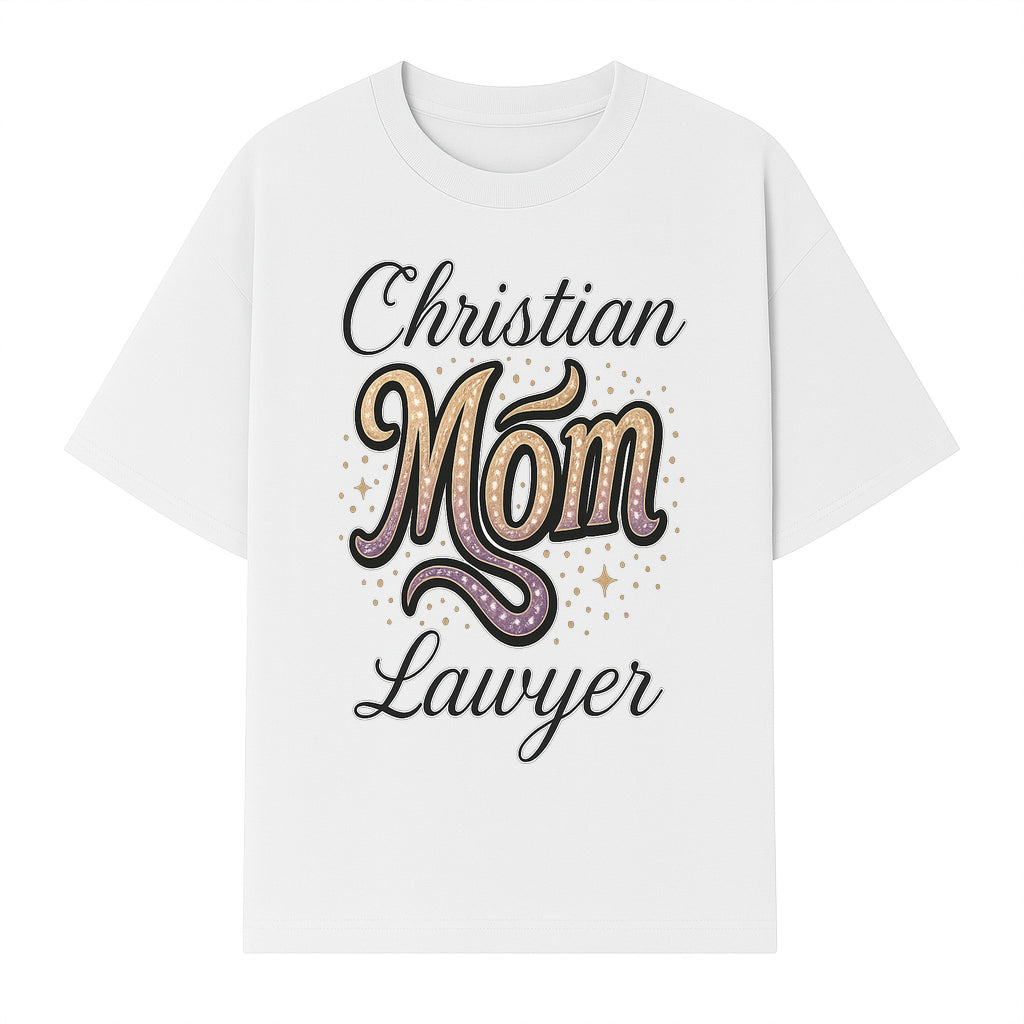 Christian Mom Lawyer Graphic Tee - Unique Design for Attorneys and Mothers - Perfect Gift for Legal Professionals - T-shirt 1758263710653.jpg