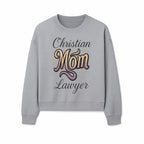 Christian Mom Lawyer Graphic Tee - Unique Design for Attorneys and Mothers - Perfect Gift for Legal Professionals - Sweatshirt 1758263713715.jpg