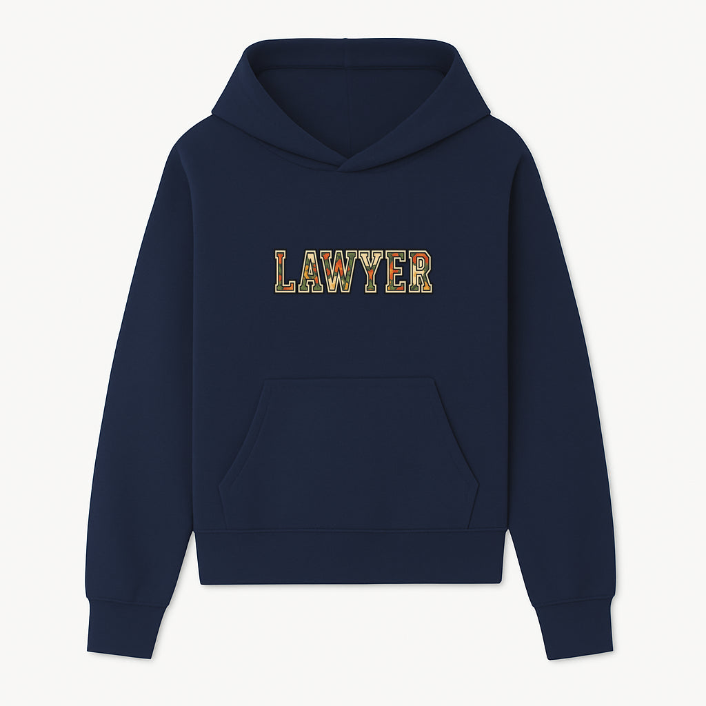 Colorful 'Lawyer' Wall Art Print - Unique Home Decor for Attorneys, Legal Professionals, and Law Graduates - Hoodie 1758263714148.jpg
