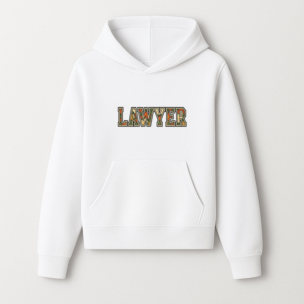 Colorful 'Lawyer' Wall Art Print - Unique Home Decor for Attorneys, Legal Professionals, and Law Graduates - Hoodie 1758263714622.jpg