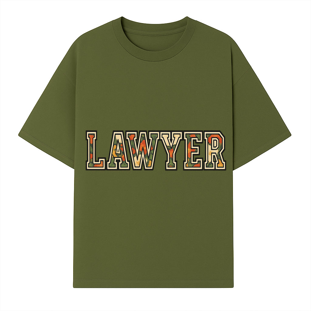 Colorful 'Lawyer' Wall Art Print - Unique Home Decor for Attorneys, Legal Professionals, and Law Graduates - T-shirt 1758263716511.jpg