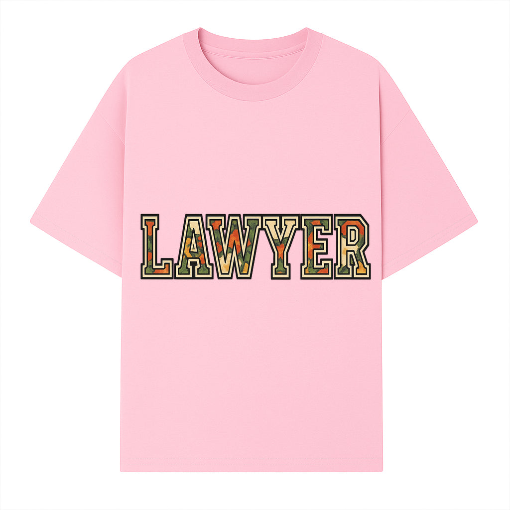 Colorful 'Lawyer' Wall Art Print - Unique Home Decor for Attorneys, Legal Professionals, and Law Graduates - T-shirt 1758263716961.jpg