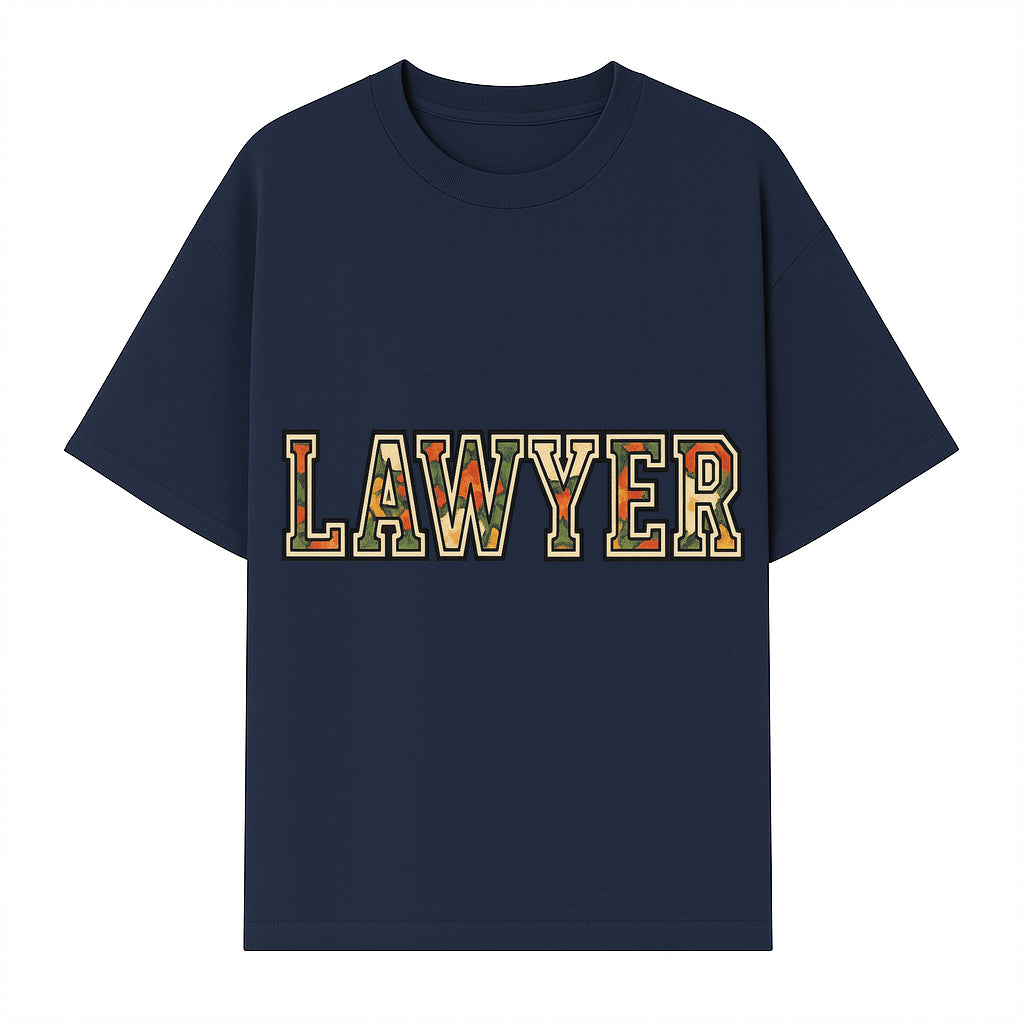 Colorful 'Lawyer' Wall Art Print - Unique Home Decor for Attorneys, Legal Professionals, and Law Graduates - T-shirt 1758263717271.jpg
