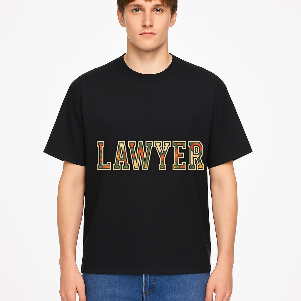 Colorful 'Lawyer' Wall Art Print - Unique Home Decor for Attorneys, Legal Professionals, and Law Graduates - T-shirt 1758263718901.jpg
