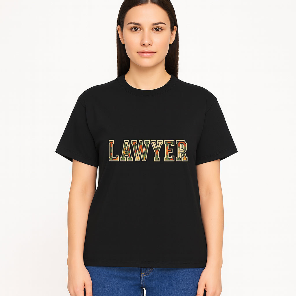 Colorful 'Lawyer' Wall Art Print - Unique Home Decor for Attorneys, Legal Professionals, and Law Graduates - T-shirt 1758263719061.jpg