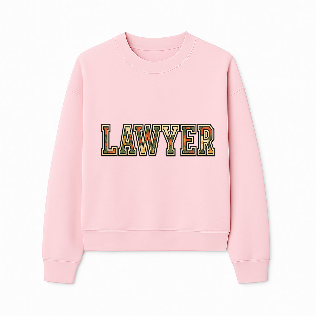 Colorful 'Lawyer' Wall Art Print - Unique Home Decor for Attorneys, Legal Professionals, and Law Graduates - Sweatshirt 1758263720171.jpg