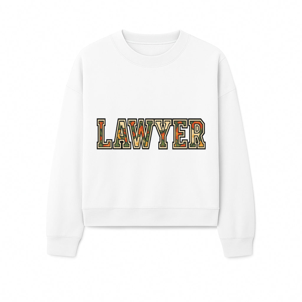 Colorful 'Lawyer' Wall Art Print - Unique Home Decor for Attorneys, Legal Professionals, and Law Graduates - Sweatshirt 1758263720945.jpg