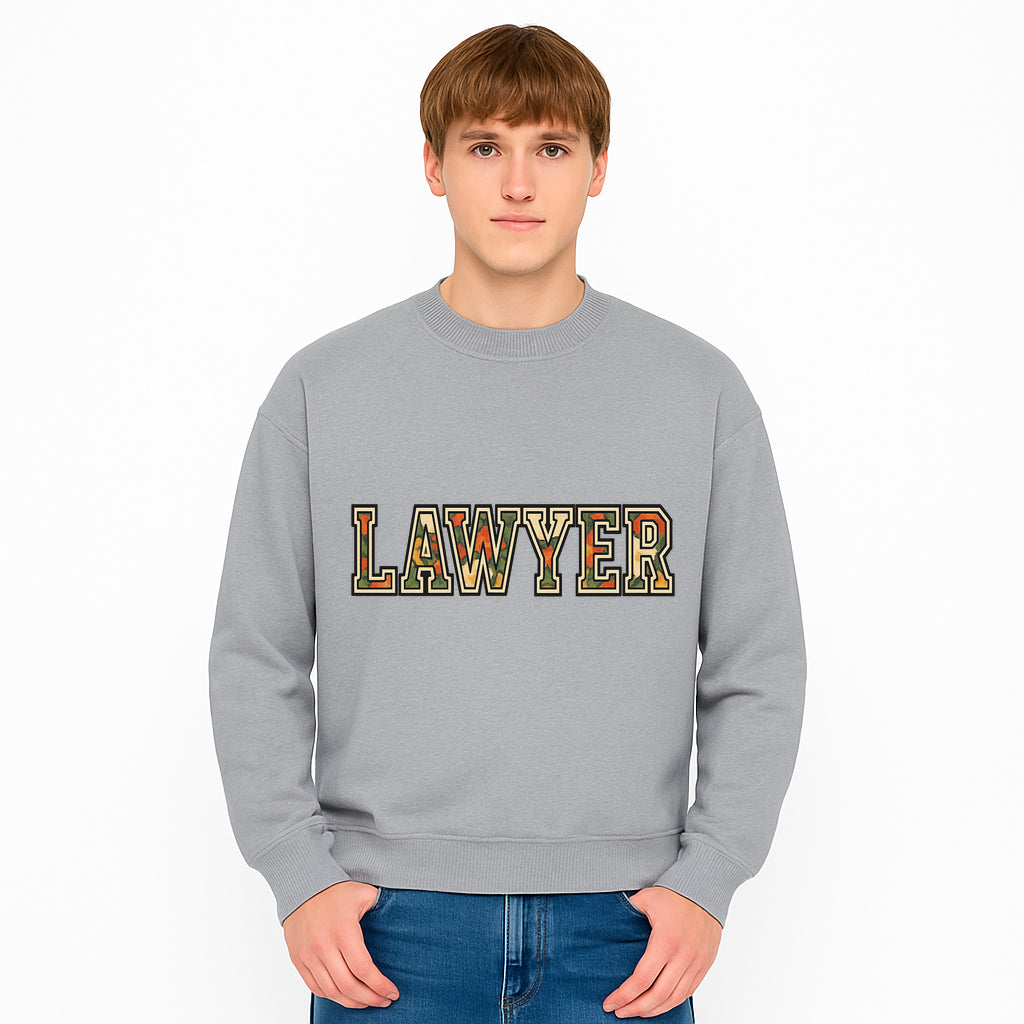 Colorful 'Lawyer' Wall Art Print - Unique Home Decor for Attorneys, Legal Professionals, and Law Graduates - Sweatshirt 1758263722107.jpg