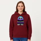 Ancient Astronaut Theorists Say Yes UFO Graphic Tee | Alien Shirt for Believers | Funny Themed Apparel for Science Fiction Fans - Hoodie 1758273080769.jpg