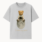 Astronaut Bear Wall Art - I Need My Space - Cute Moon Decor for Kids' Room, Nursery, or Playroom - Adorable Space-Themed Print - T-shirt 1758273083930.jpg