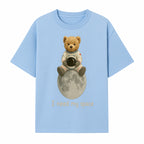 Astronaut Bear Wall Art - I Need My Space - Cute Moon Decor for Kids' Room, Nursery, or Playroom - Adorable Space-Themed Print - T-shirt 1758273084637.jpg